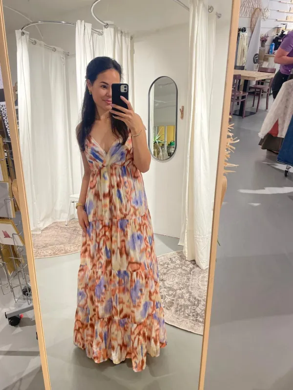 Maxi-Dress print 5196