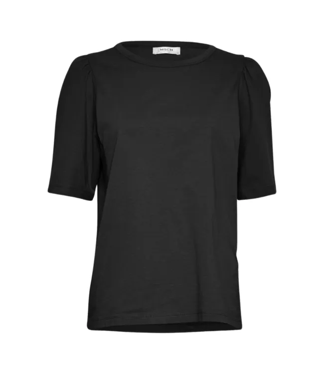 MSCHBegitta Organic Puff TeeBlack