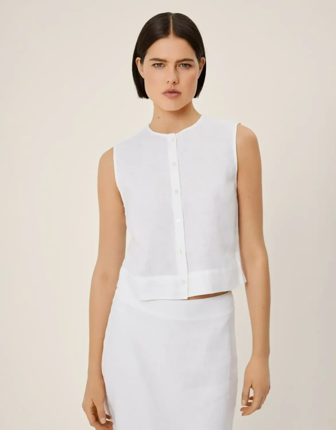 MSCHClaritta SL ShirtBright White