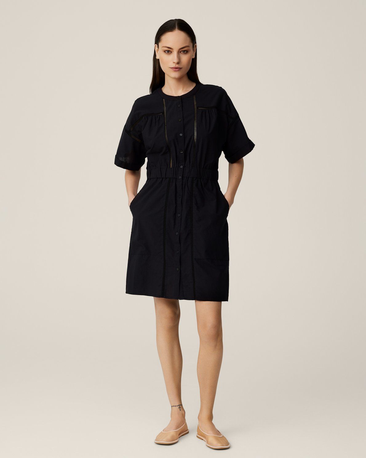 MSCHErendia SS Shirt DressBlack