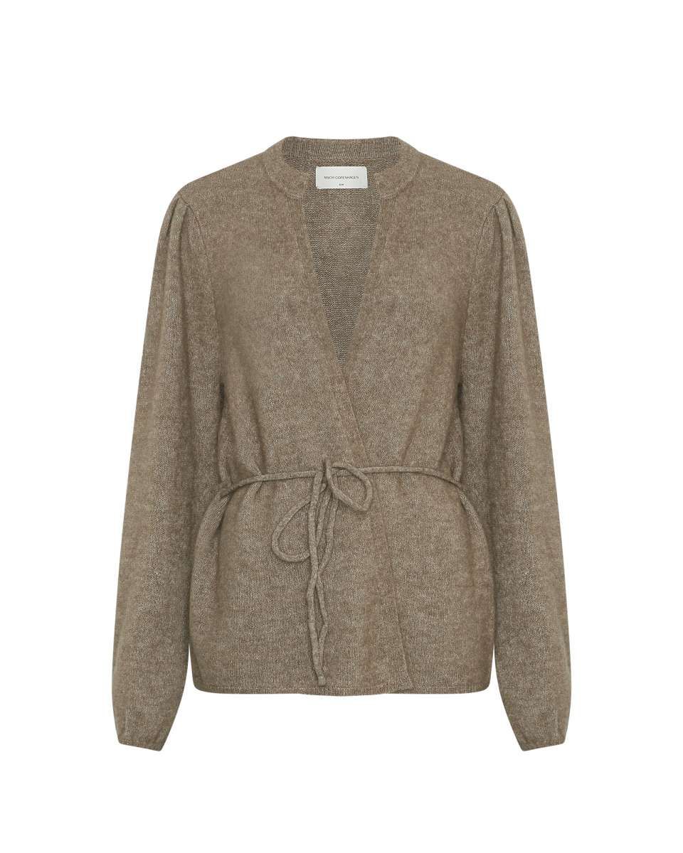 MSCHGustel Hope Wrap Cardigan	Walnut Melange