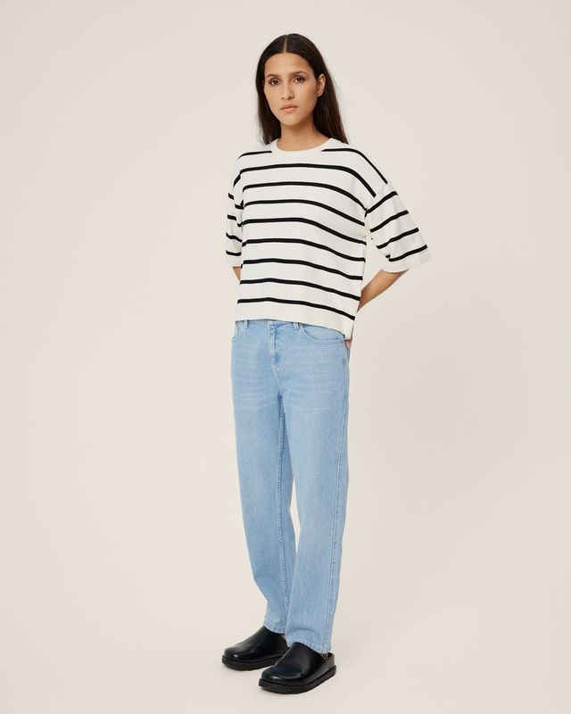 MSCHKiea Ada Slim Cropped JeansLight Blue
