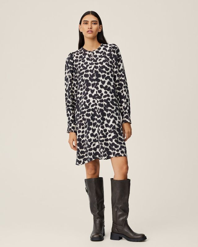 MSCHOttelie Karalynn Dress AOPOatmeal Animal