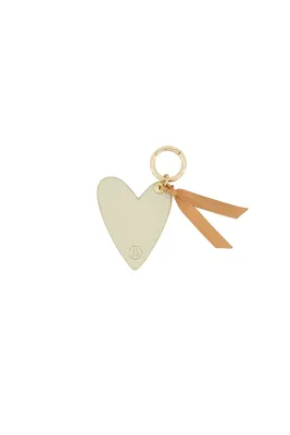 Sleutelhanger hartje goud