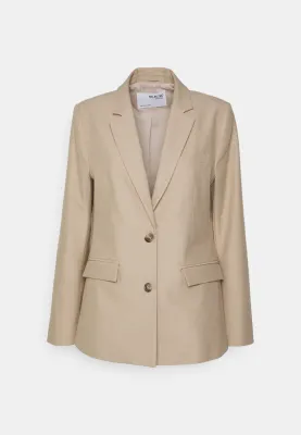 SLFELIANA LS BLAZER B NOOS Nomad MELANGE