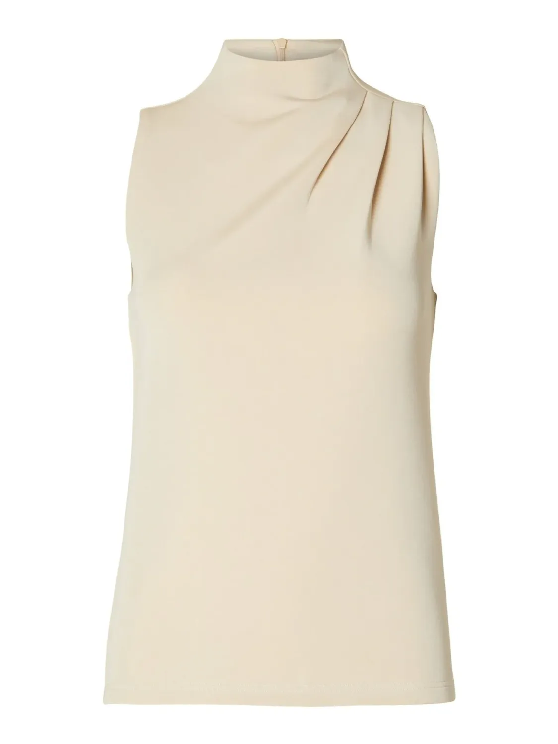 SLFFENJA SL NECK TOP EXSandshell