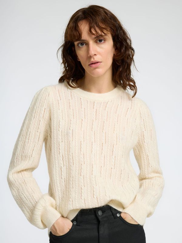SLFJULIET LS KNIT O-NECK	Snow White