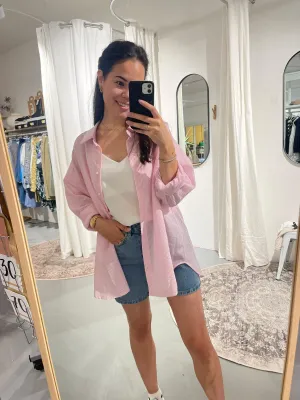 Sonja shirt104 pink/white