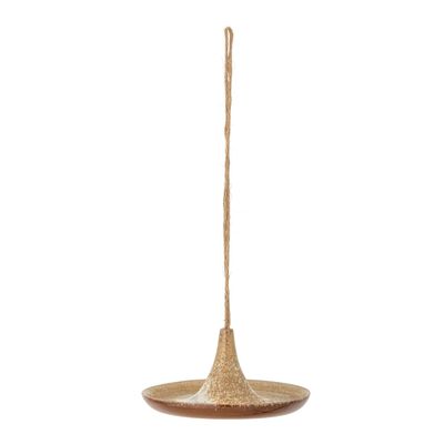 Lyden Bird Feeder, Grey, Stoneware Ø19xH9 cm