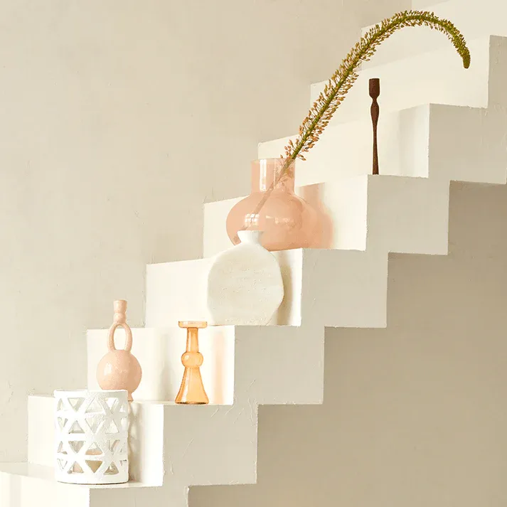 Vase Collo peach whip, M