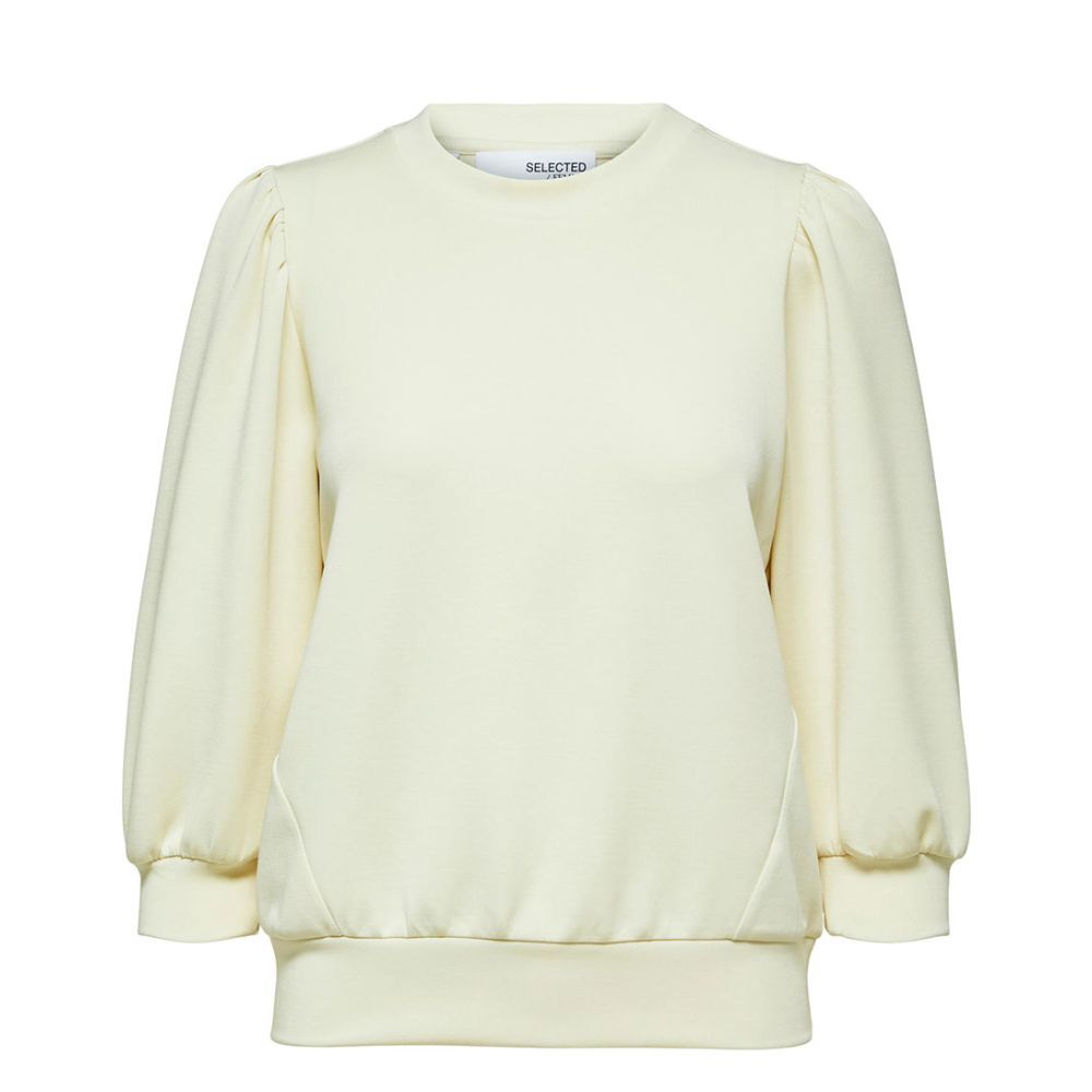 SLFTENNY 3/4 SWEAT TOP NOOS Birch
