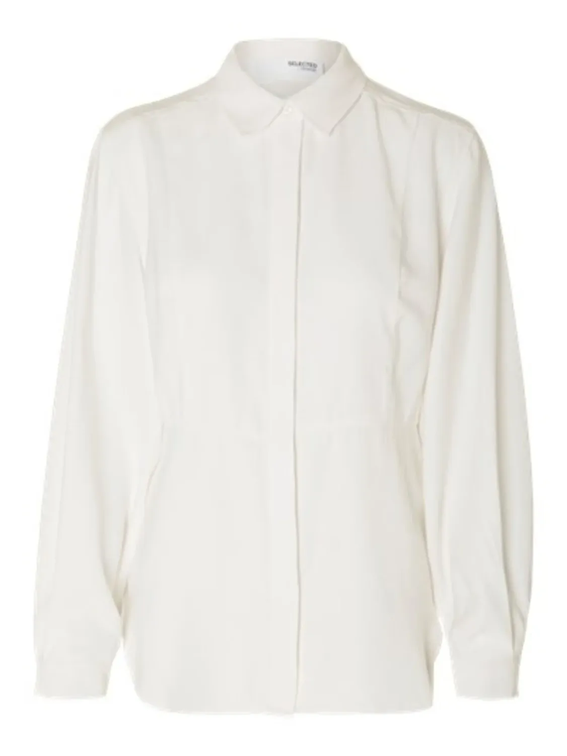 SLFVERONA LS FITTED SHIRT BBright White