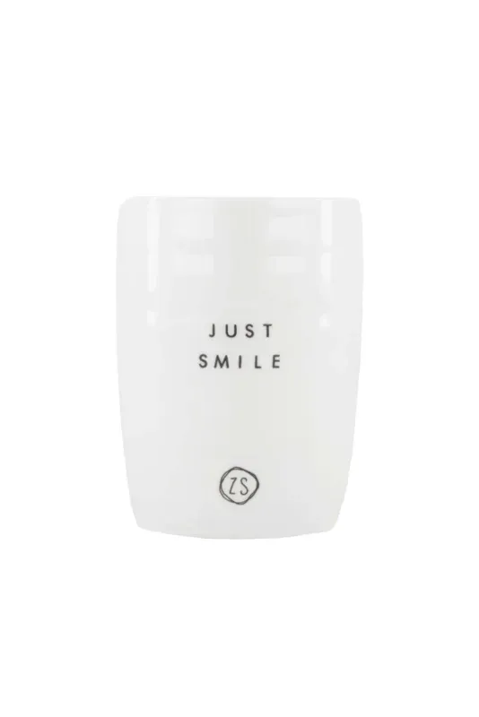 koffiemok just smile wit