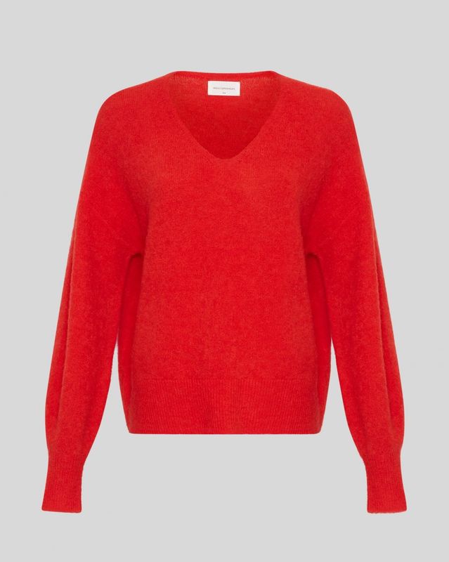 MSCHHila Hope V Pullover	Flame Scarlet