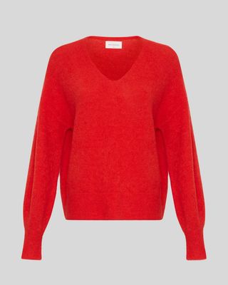 MSCHHila Hope V Pullover	Flame Scarlet