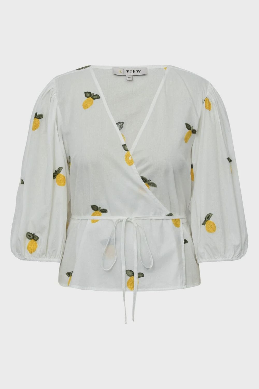 Blouse Rebekka fruit	200 White/Yellow