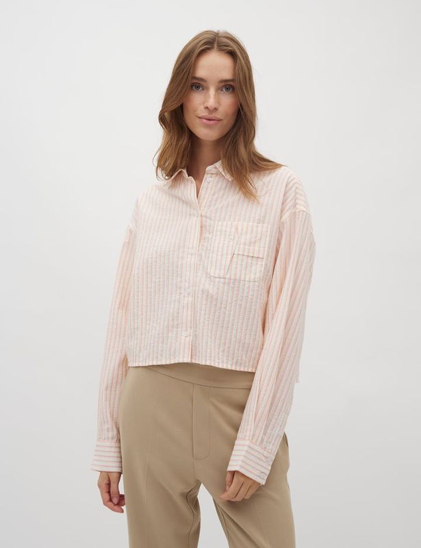 Blouse Emmelia-M	Deserae	Sugar Orange Stripe