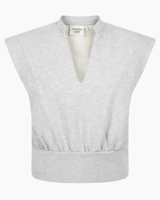 Indra top s/l	Grey melee