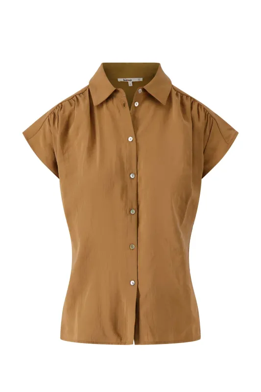 modal blouse mouwloos - camel