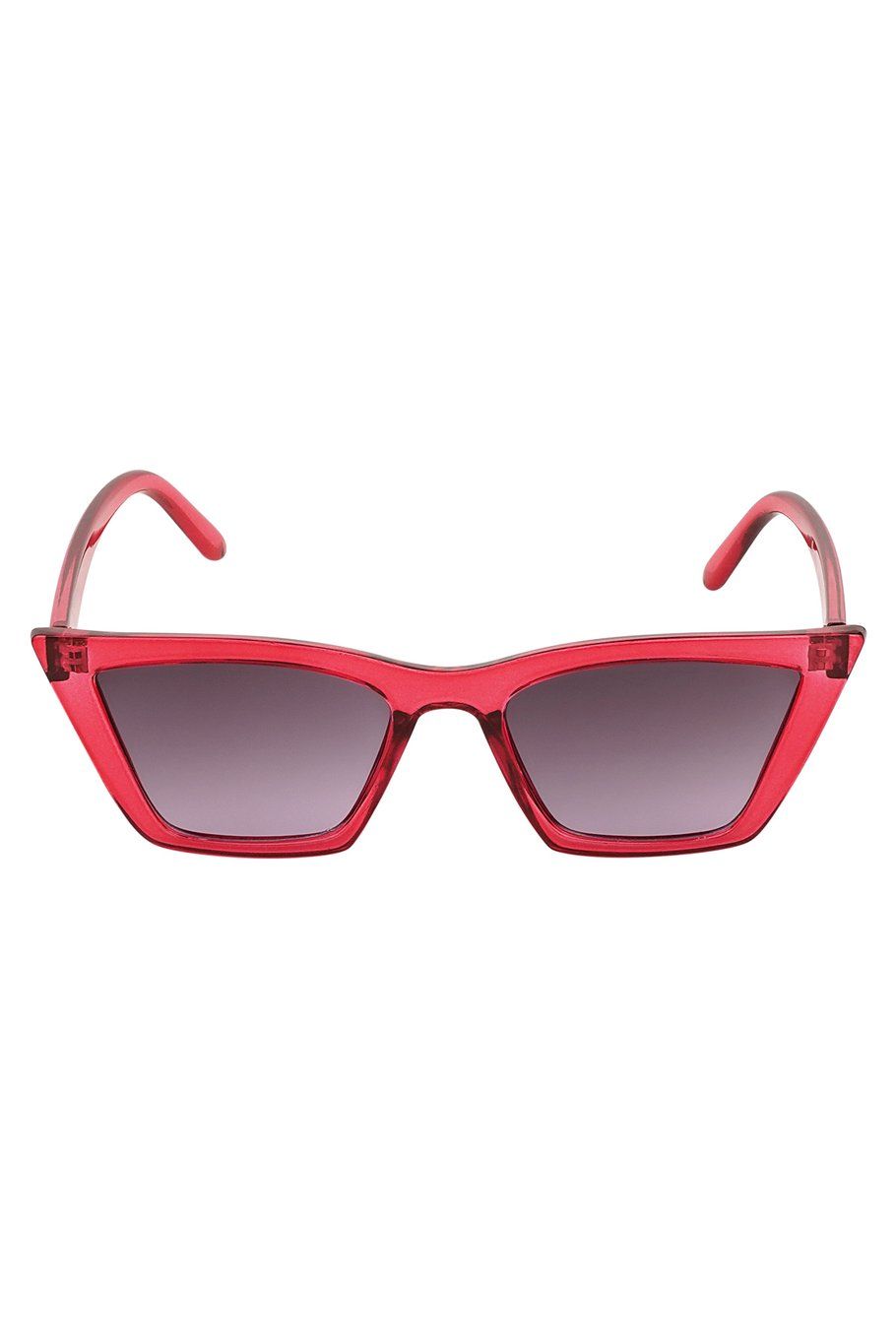 Monochrome cat eye sunglasses