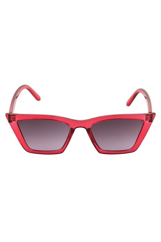 Monochrome cat eye sunglasses