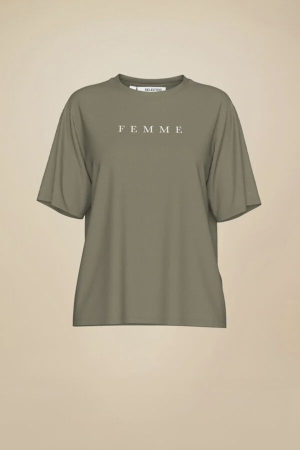 SLFVILJA SS PRINTED TEE W NOOS	Kalamata
