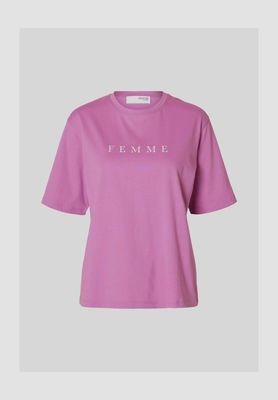 SLFVILJA SS PRINTED TEE W NOOS	First Bloom
