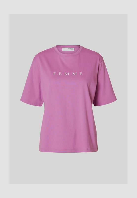 SLFVILJA SS PRINTED TEE W NOOS	First Bloom