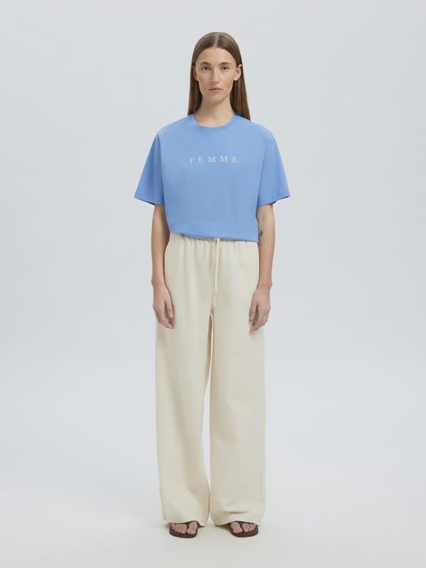 T-shirt SLFVILJA conrflower blue