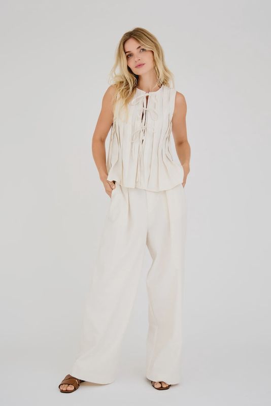 Broek Lina pants	004 Sand