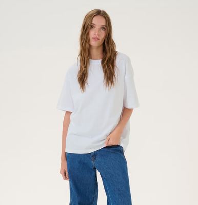 T-shirt SiamMW Back Logo Tee Bright White 