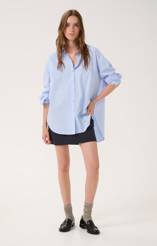 SunnaMW Boxy Shirt	Kentucky Blue