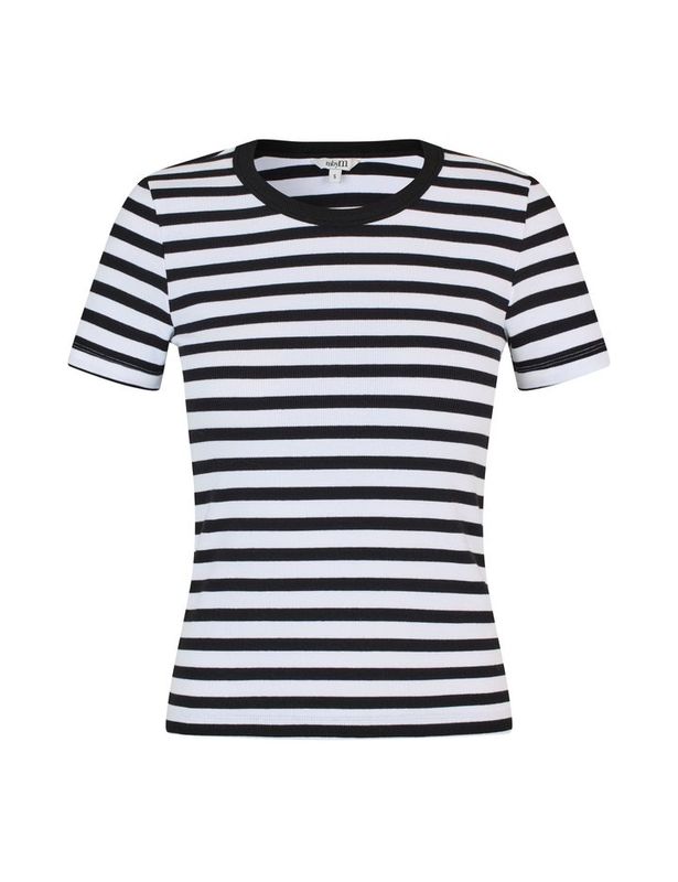 Otis-M	Evelyn Stripe	White Black Stripe