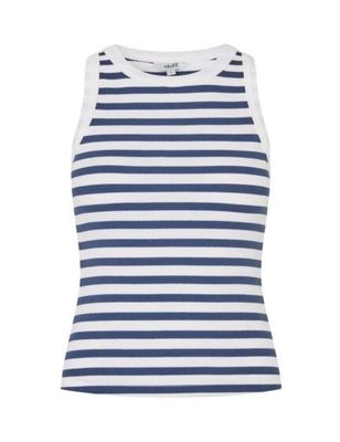 Tanktop Jaxson-M	Evelyn Stripe	White Indigo Stripe
