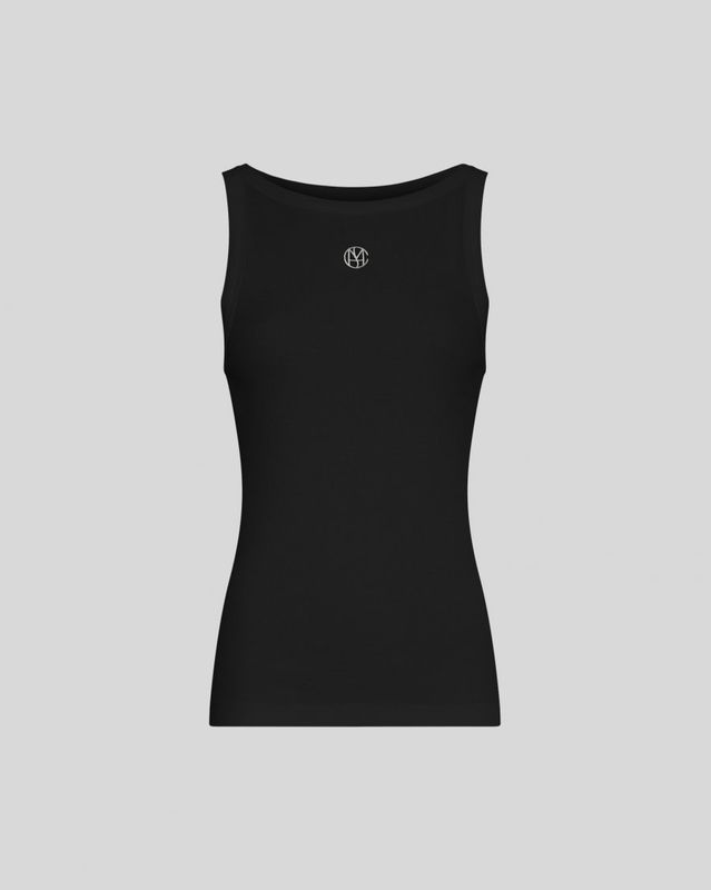 MSCHGubbe Rasmia Icon SL Top	Black B White