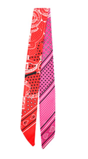 Bandana scarf red - pink
