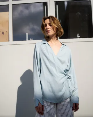 Anaïs top l/s	Light blue