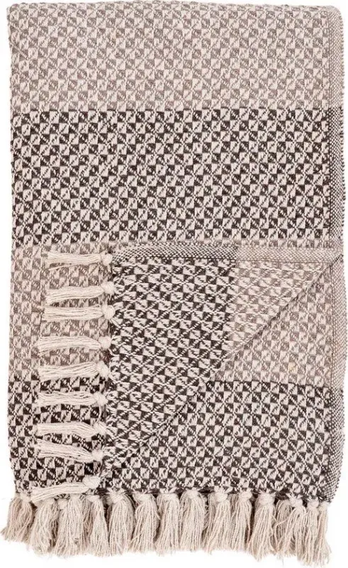 Plaid van Belek Bruin/beige - 3960914 - 130*180