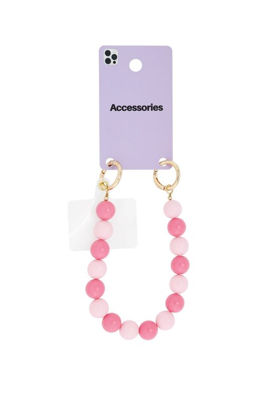 Candy phone cord - pink