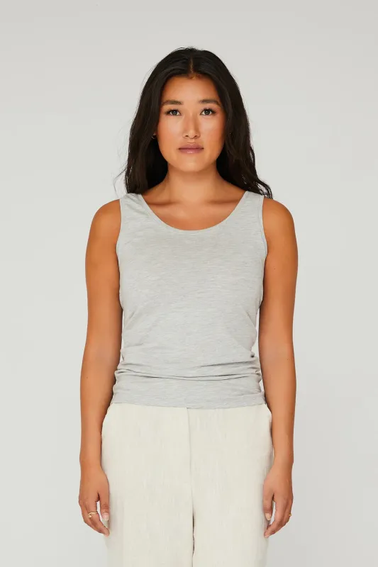 Stabil tank top	055 Light grey melange