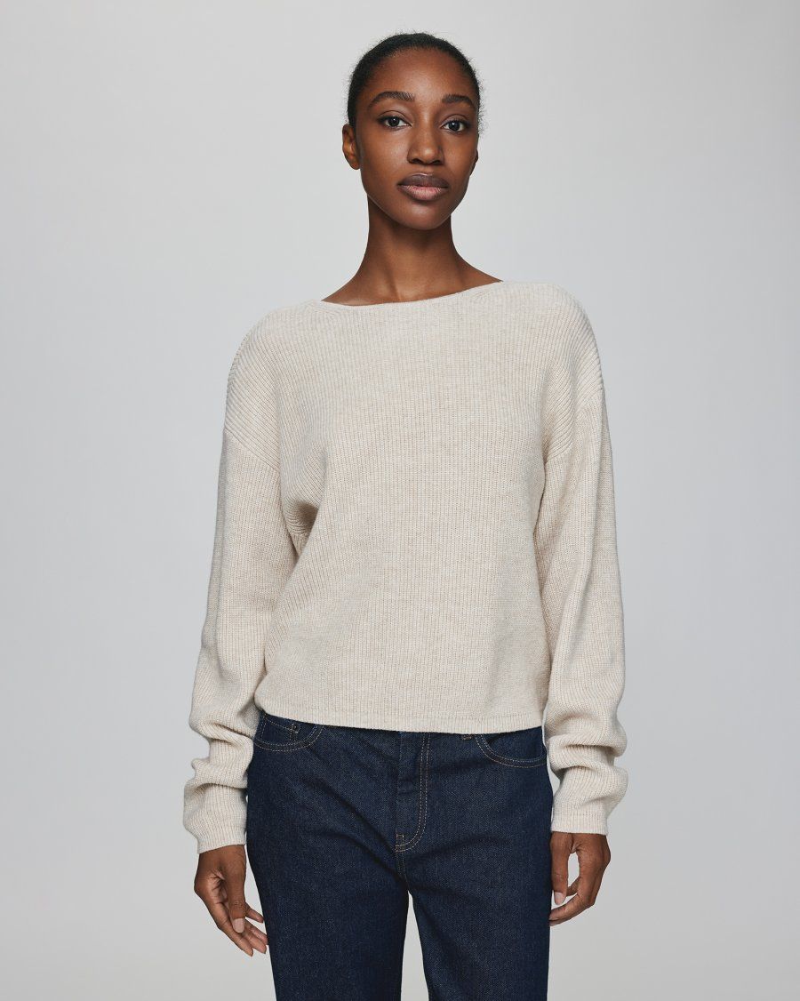 MSCHKlaka Cardigan Oatmeal Melange