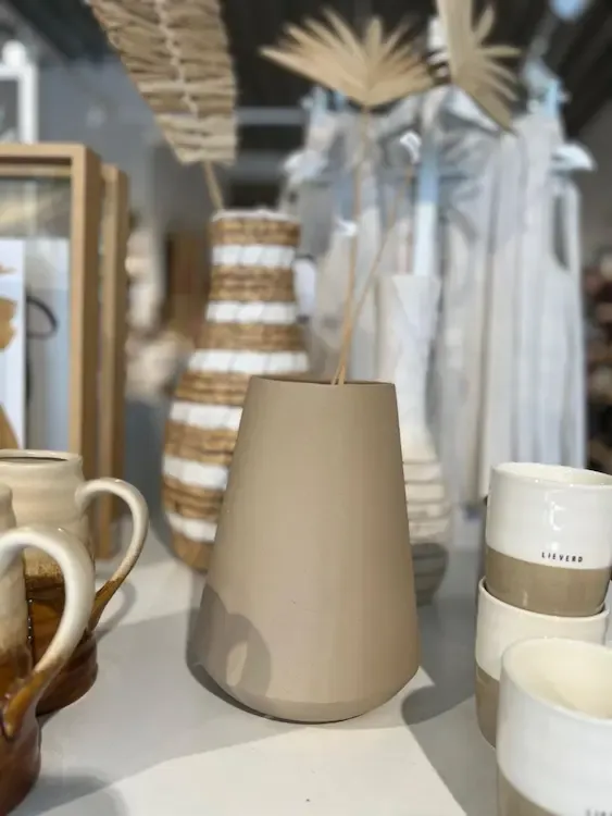 Vaas metal taupe