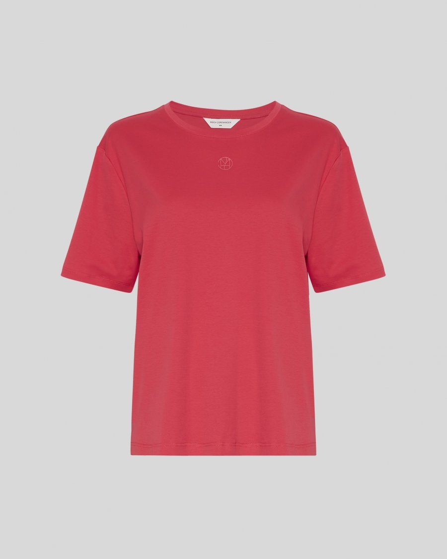 MSCHMelea Icon Tee	Rose Red Azalea