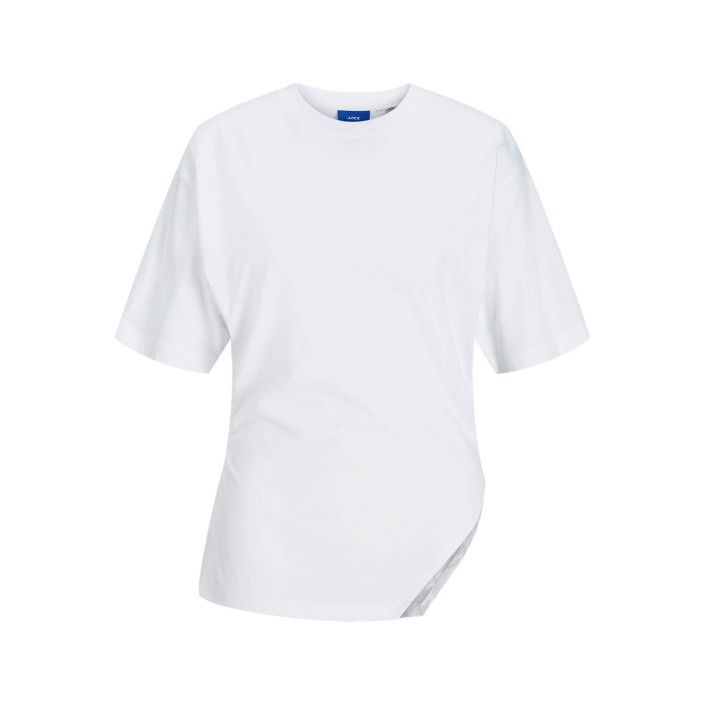 JXANNABELL SS ASYM TEE JRS	Bright White