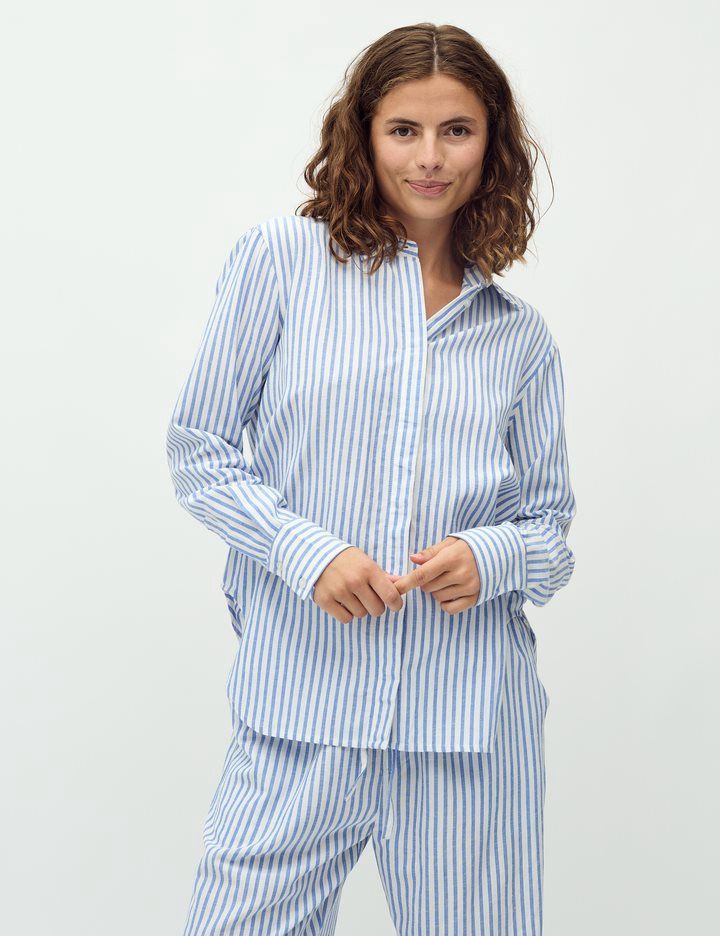 Blouse Dalinna-M	Dayana Stripe	Ultramarine stripe