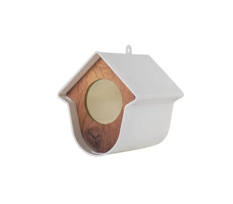 Hello Evie - plastic vogelvoeder wit - P001