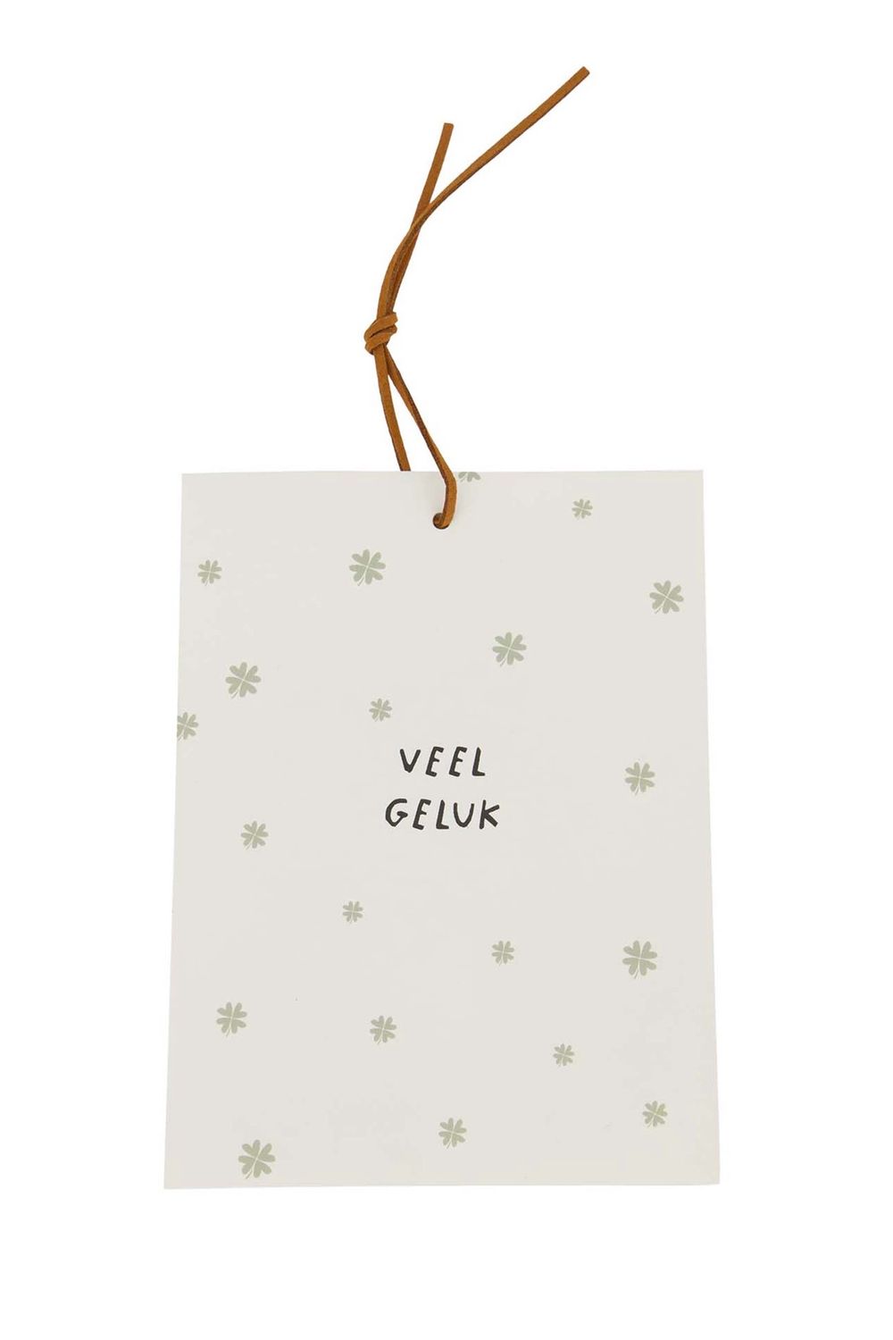 Geurzakje veel geluk wit/groen