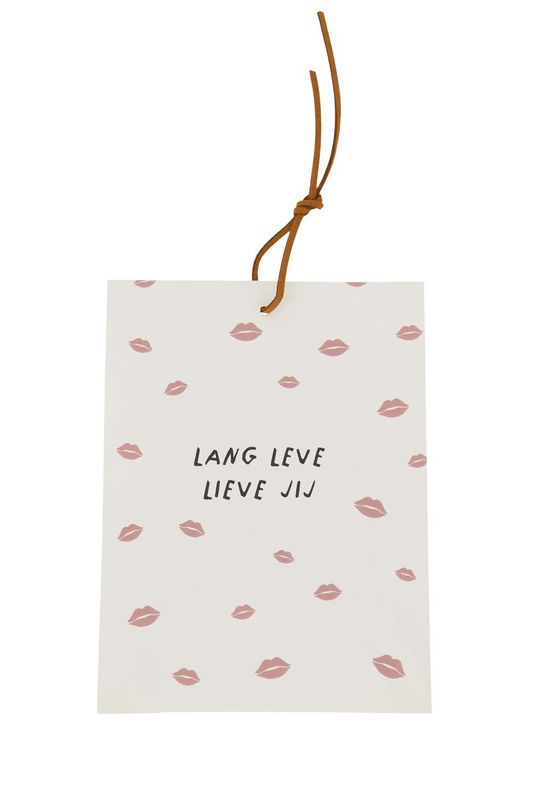 Geurzakje lang leve wit/roze