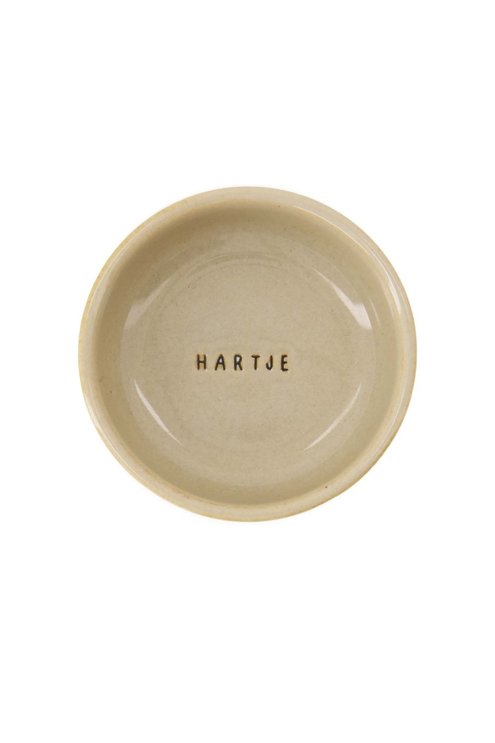 Dipschaaltje hartje zand