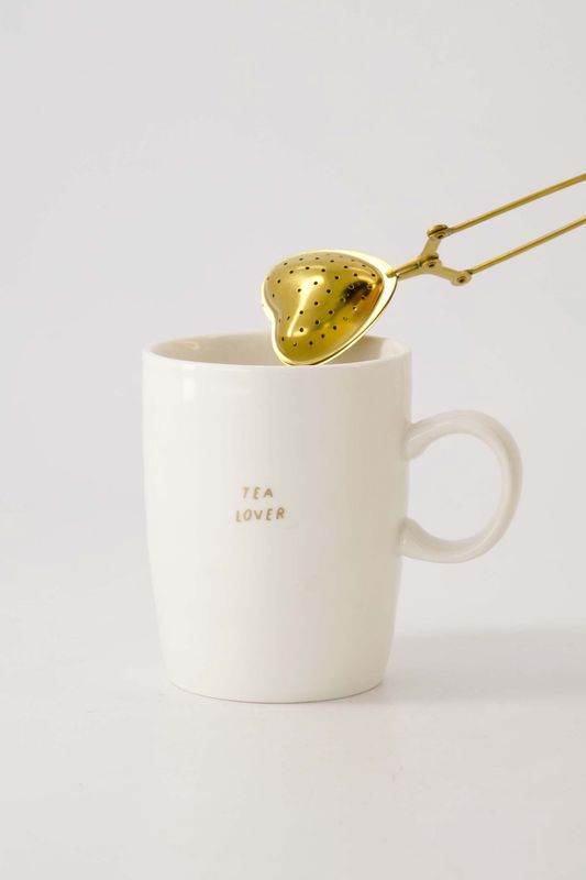 Theezeef hartje goud